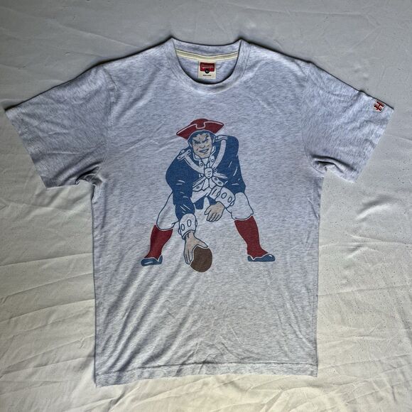 HOMAGE Other - New England Patriots T Shirt XS Gray Homage NFL Football Throwback Retro Logo